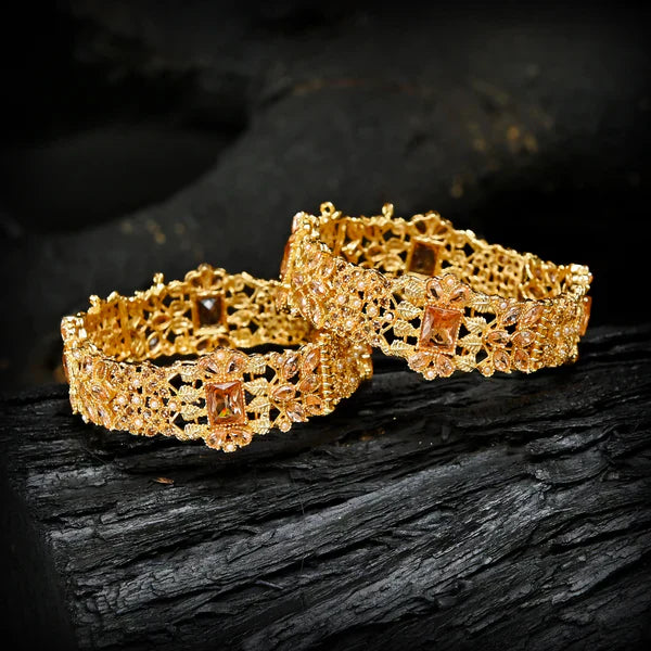 Cascading Leaf Bangles