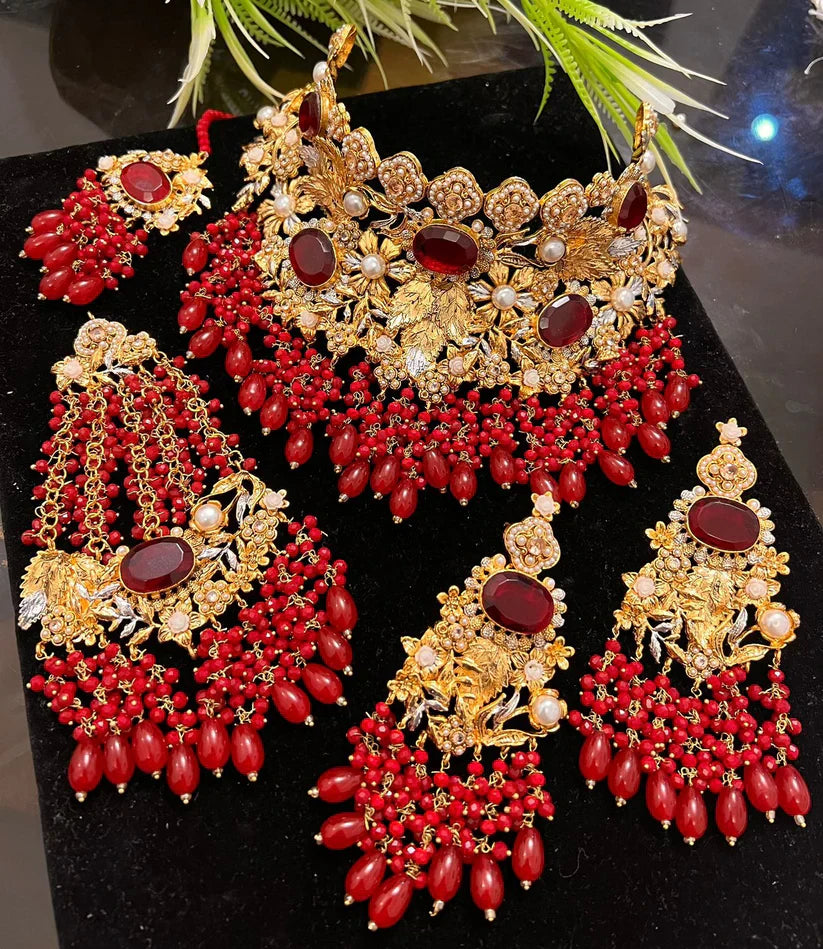 GOLD PLATED STYLE BRIDAL SET