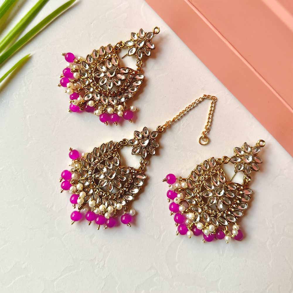 Earrings/Teeka Set